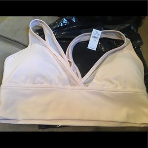 Aerie chill mesh plunge sports bra